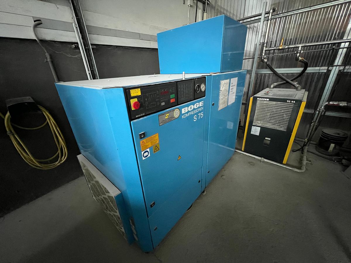 Gebraucht Boge  Kompressoren S75 + Ratiotronic