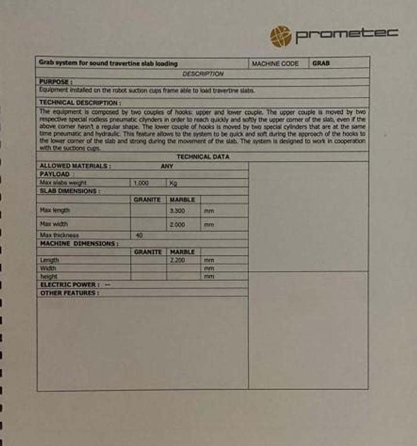 Gebraucht 2018 Prometec- ARTEMISIA Schleifstrasse/Polishing line