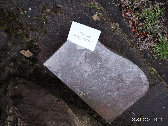 Grabsteine / Tombstones 29 Stück / Piece