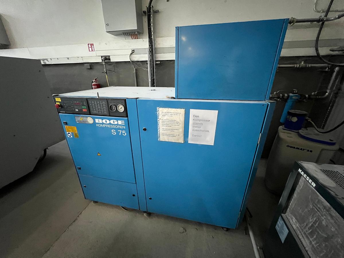 Gebraucht Boge Kompressoren S75 + Ratiotronic