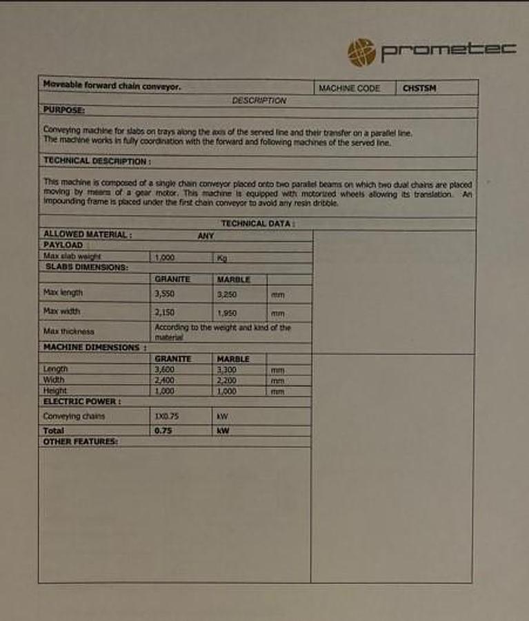 Gebraucht 2018 Prometec- Beschichtungsanlage/Resin line-