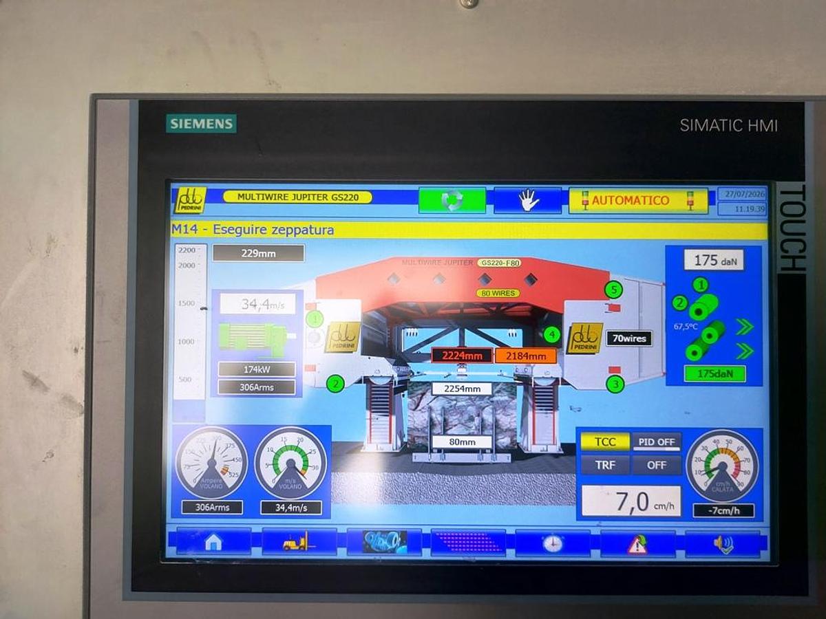 Gebraucht 2016 PEDRINI GS 220 F80 P90 JUPITER