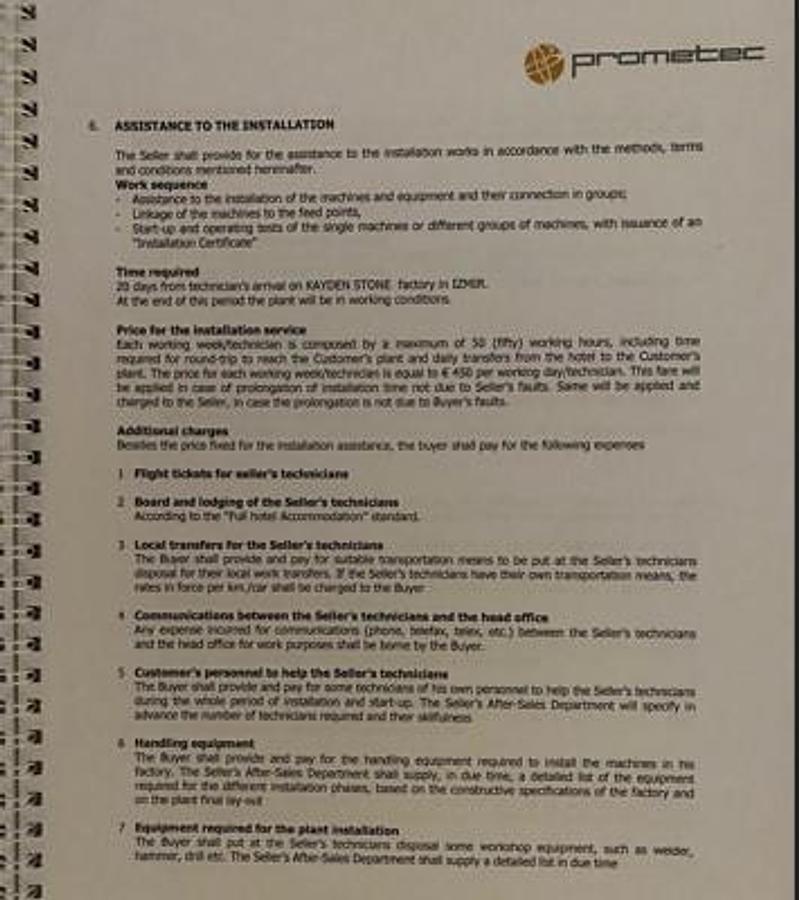 Gebraucht 2018 Prometec- ARTEMISIA Schleifstrasse/Polishing line