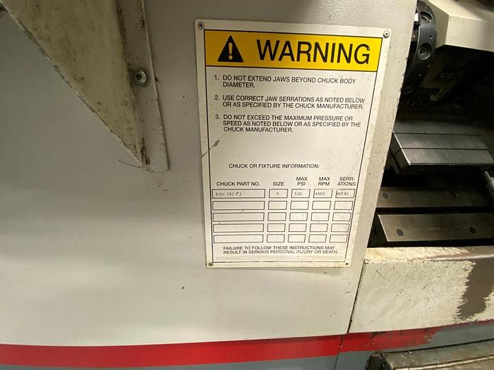 Used 1998 Cincinnati Hawk TC200 CNC Lathe