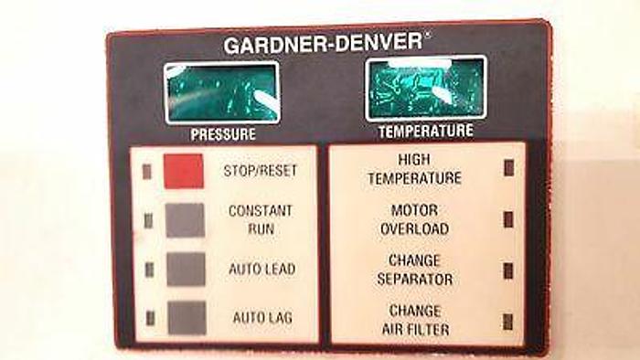 Used 1995 Gardner Denver 15 HP Air Compressor Model EBERDF with Compressed Air Dryer