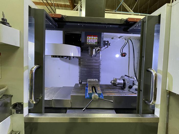 Used 2016 HAAS VF-2 4-Axis CNC Vertical Machining Center