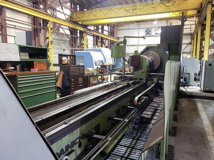 Used 1984 Dianichi CNC Lathe, Model M112/M152, 58" x 236", 500 rpm, 50 hp, Fanuc CNC ID17633