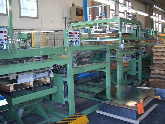 New F&P Tinplate Sheeting Lines (New) #3472