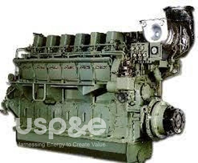 Used 51 MW 1997 Used Niigata 18V32CLX/60 HFO Generator