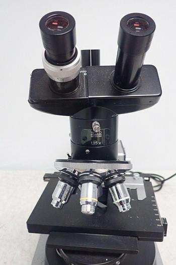 Used Wild Heerbrugg M12 1.25x Trinocular Microscope with 6 Objectives
