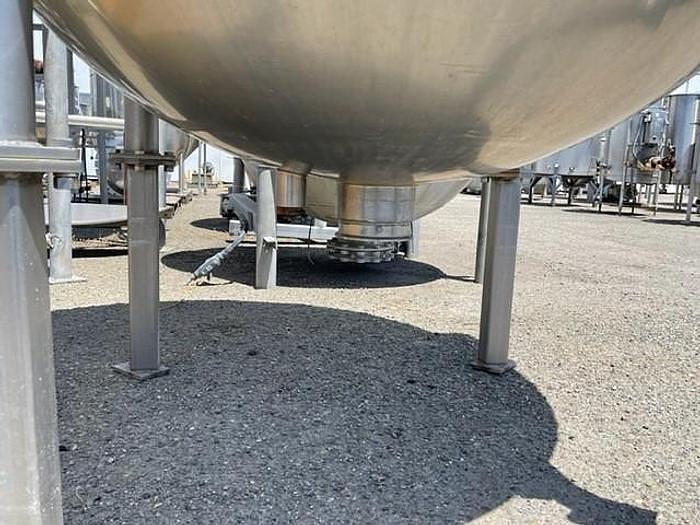 Used 500 GALLON HAMILTON SINGLE MOTION KETTLE - S/S - JACKETED