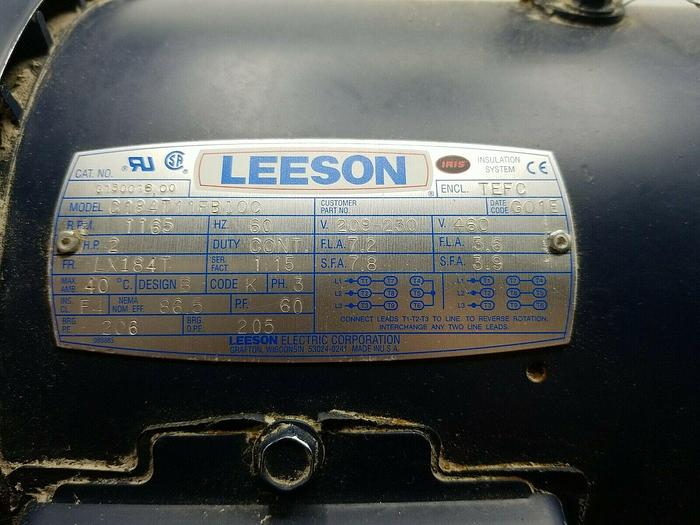 Used Leeson C184T11FB10C