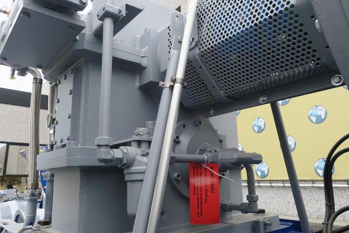 Used Eisenbeiss multiplicator gearbox 50 Hz to 60 Hz