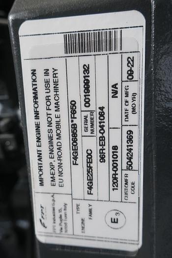 2023 Iveco NEF67TM3A - 160/176 KVA