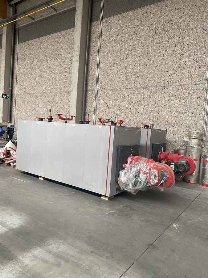 Used Viessmann steam boiler
