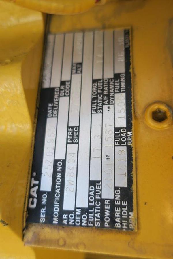 Used 1990 Caterpillar 3516A - 2000/2200 KVA