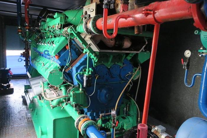 Used 2005 MWM TBG620V12K - 943 KWe