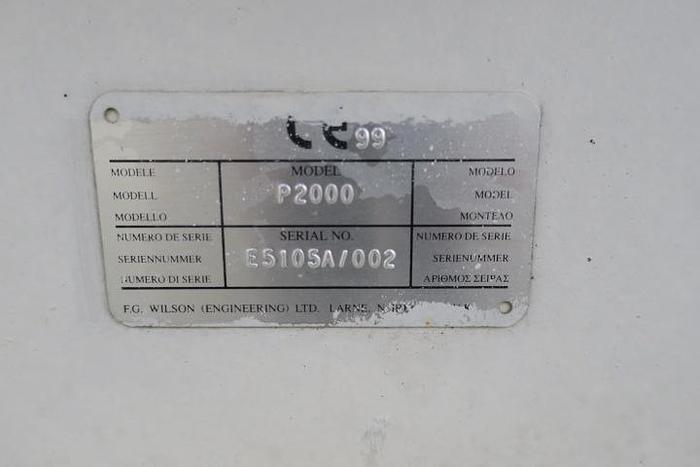 Used 1999 Perkins 4016 - 2000/2250 KVA