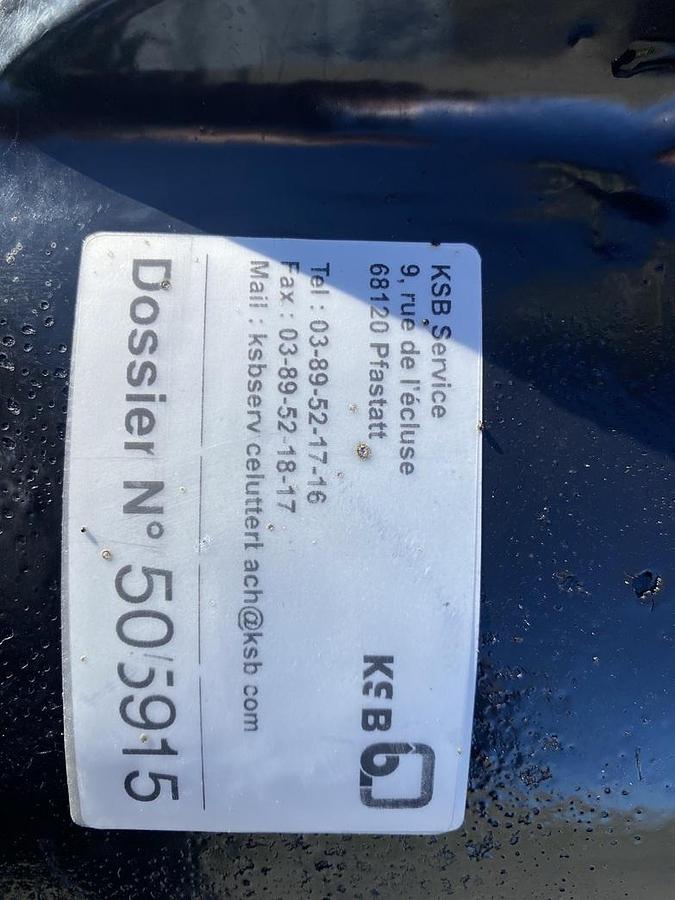 Used 2010 CENTRIFUGAL WATER PUMP NE30-36