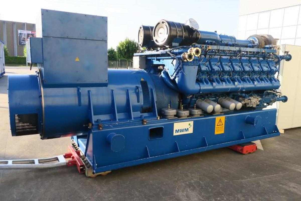 Used 2013 MWM TCG2020V16 - 1560 KWe