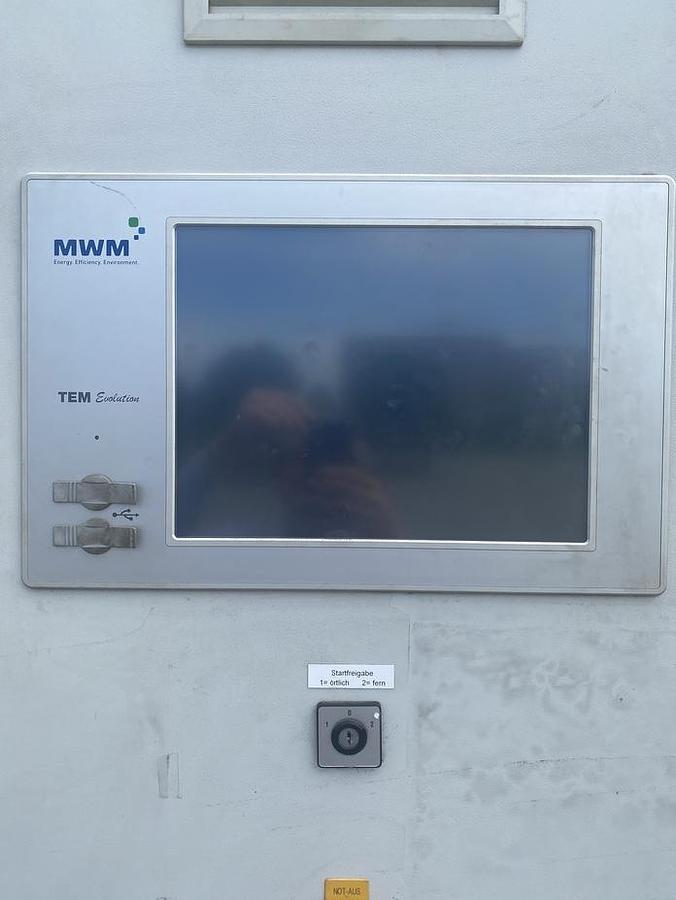 Used 2015 MWM TCG2020V12 - 1000 KWe