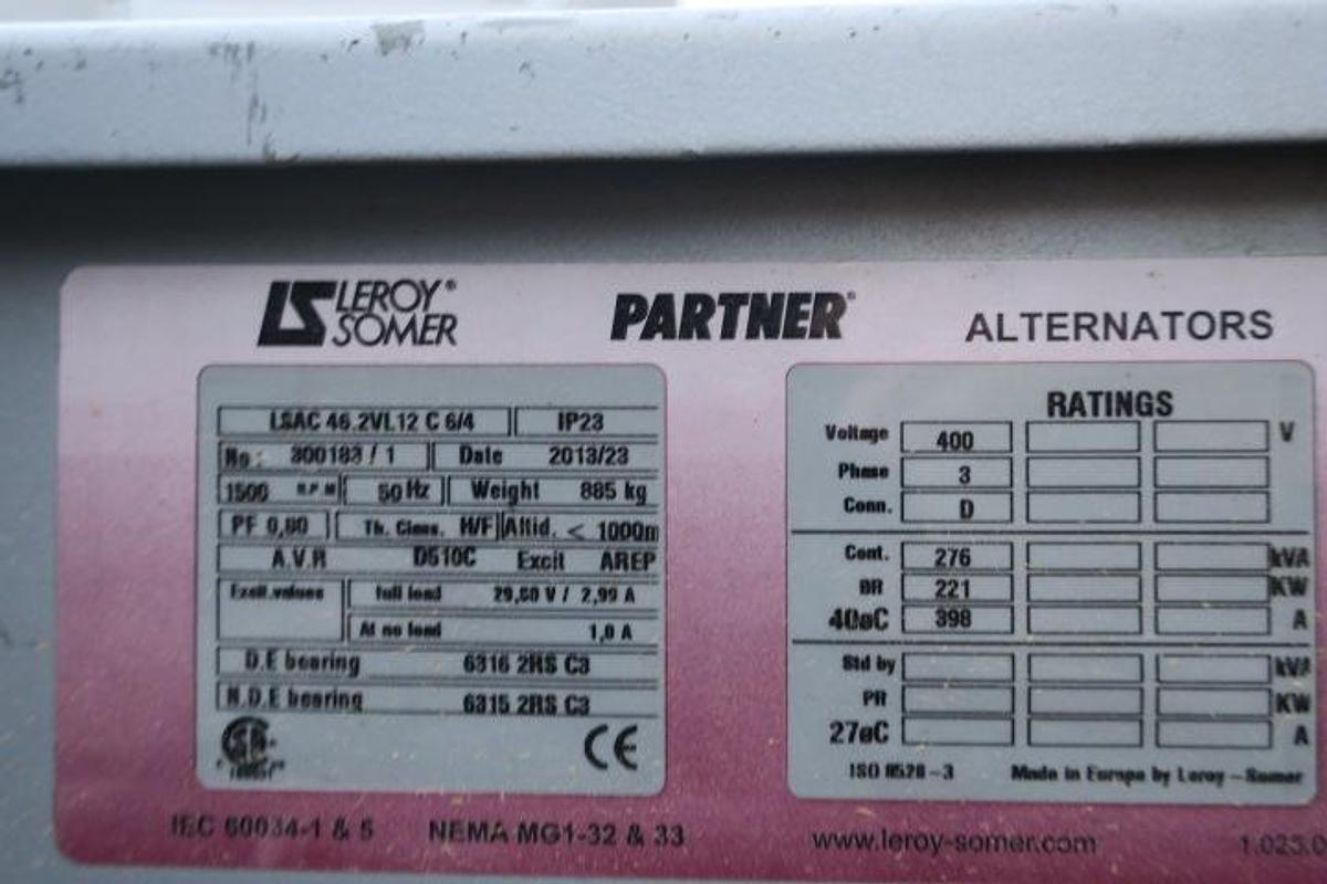 Used 2013 MTU GC165N5