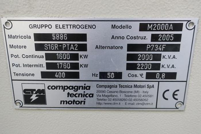 Used 2005 Mitsubishi S16R-PTA2