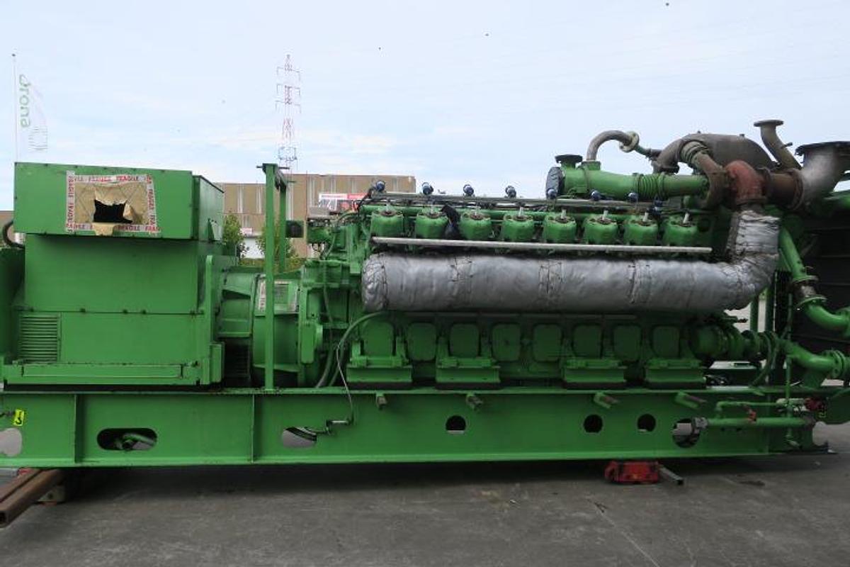 Used 1998 Jenbacher J616SGSC01 - 1942 KWe