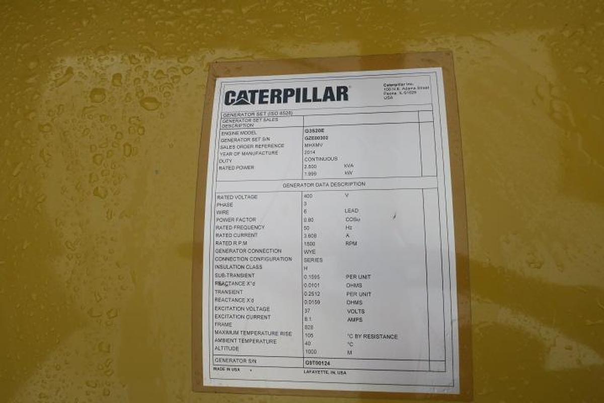 Used 2014 Jenbacher G3520E