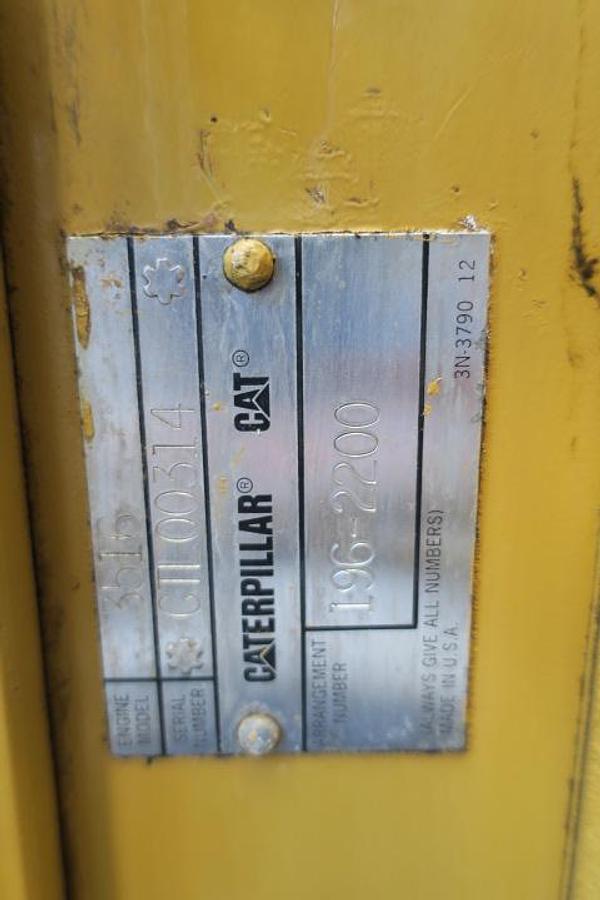 Used 2002 Caterpillar G3516 - 1033 KWe