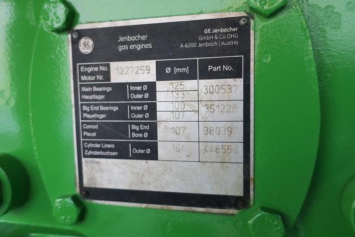 Used 2005 Jenbacher J420 - 1451 KWe