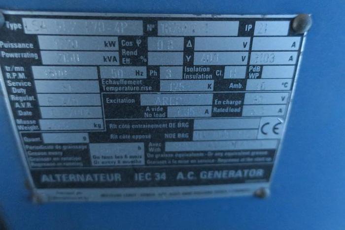 Used 2001 MTU 16V4000 - 2000/2250 KVA