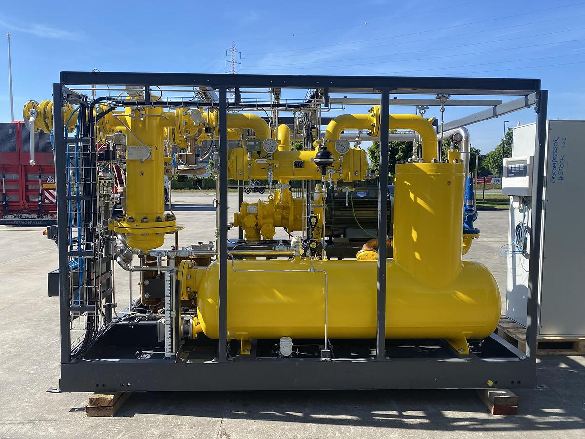 Used 2012 gas compressor Enerprojekt EGS-S-15/75W