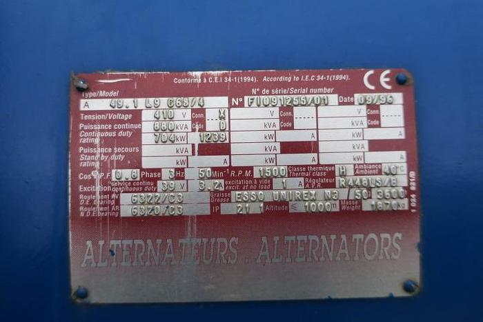 Used 1998 MWM TBG 616V16 K