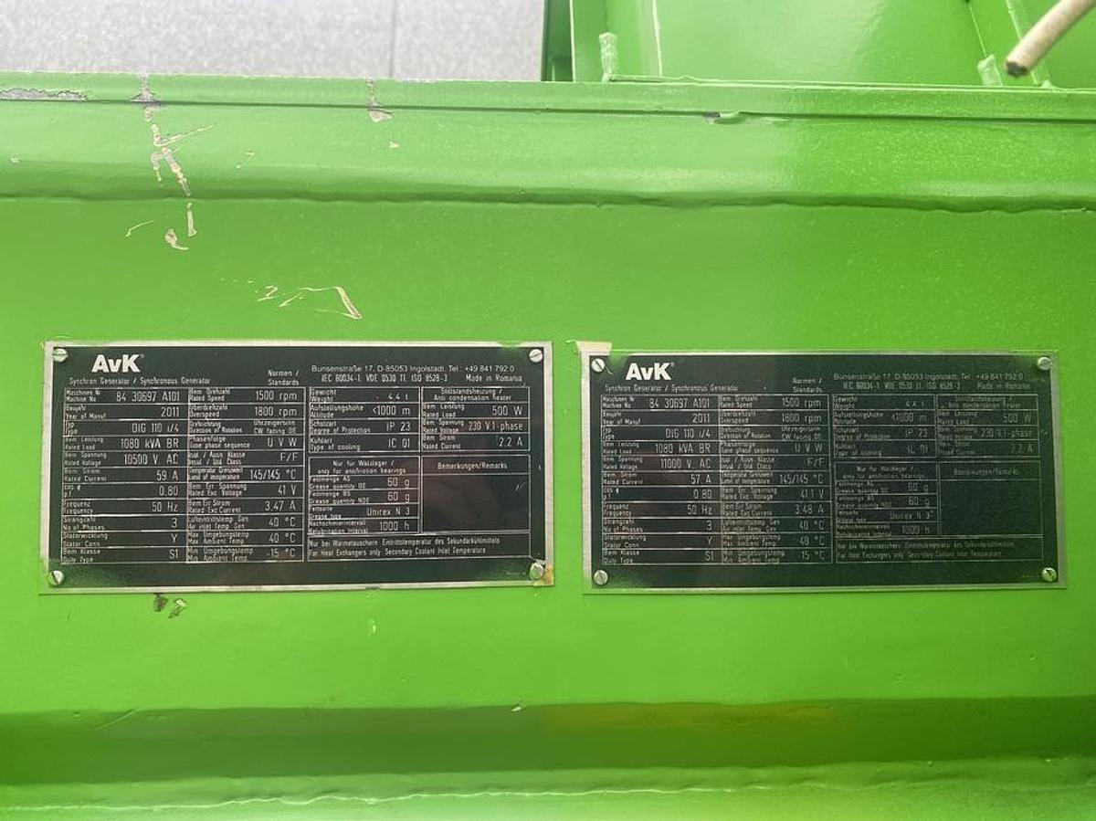 Used 2011 JENBACHER J316 - 711 KWe