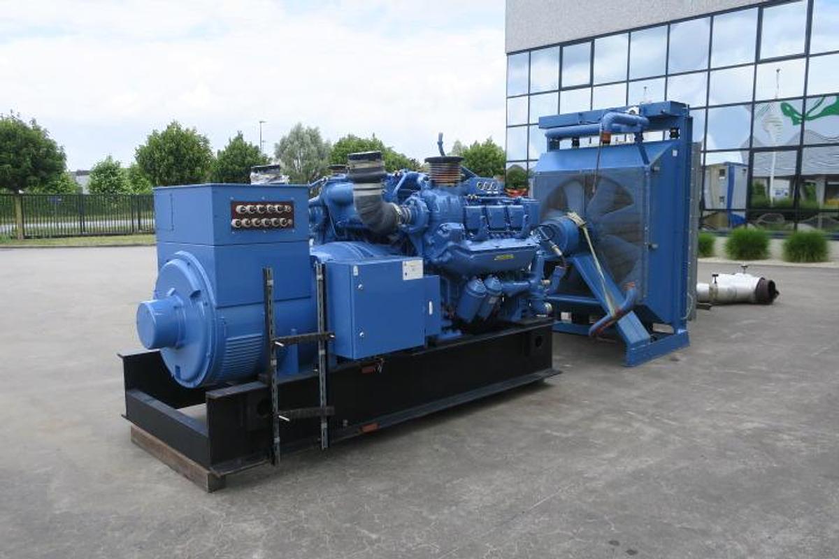 Used 1991 MTU 6V396 - 750/825 KVA