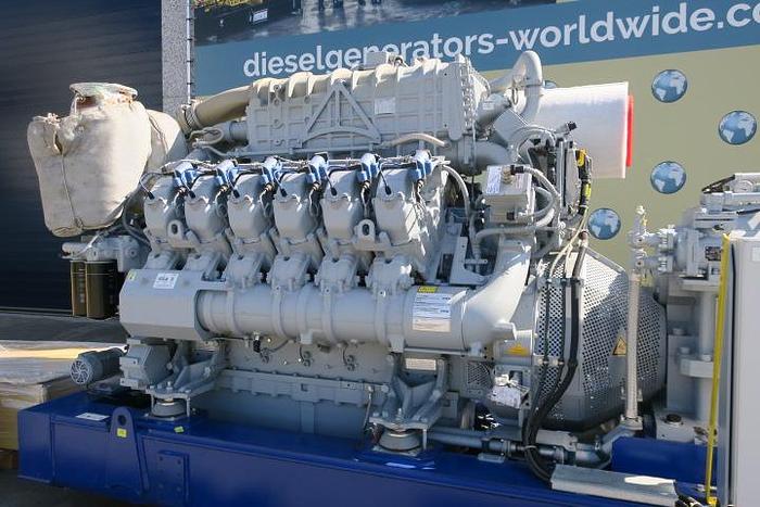 Unused 2020 MTU 12V4000 L64FNER - 1506 KWe