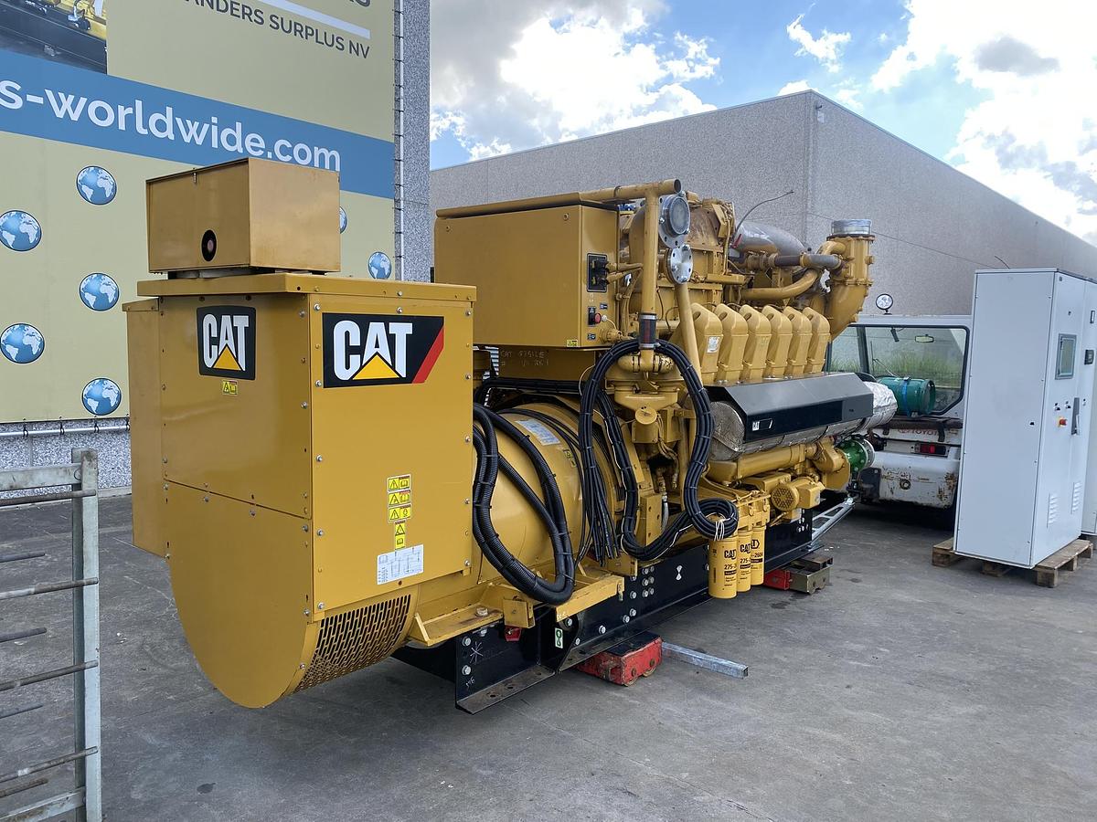 Used 2012 Caterpillar G3512E - 1000 KWe