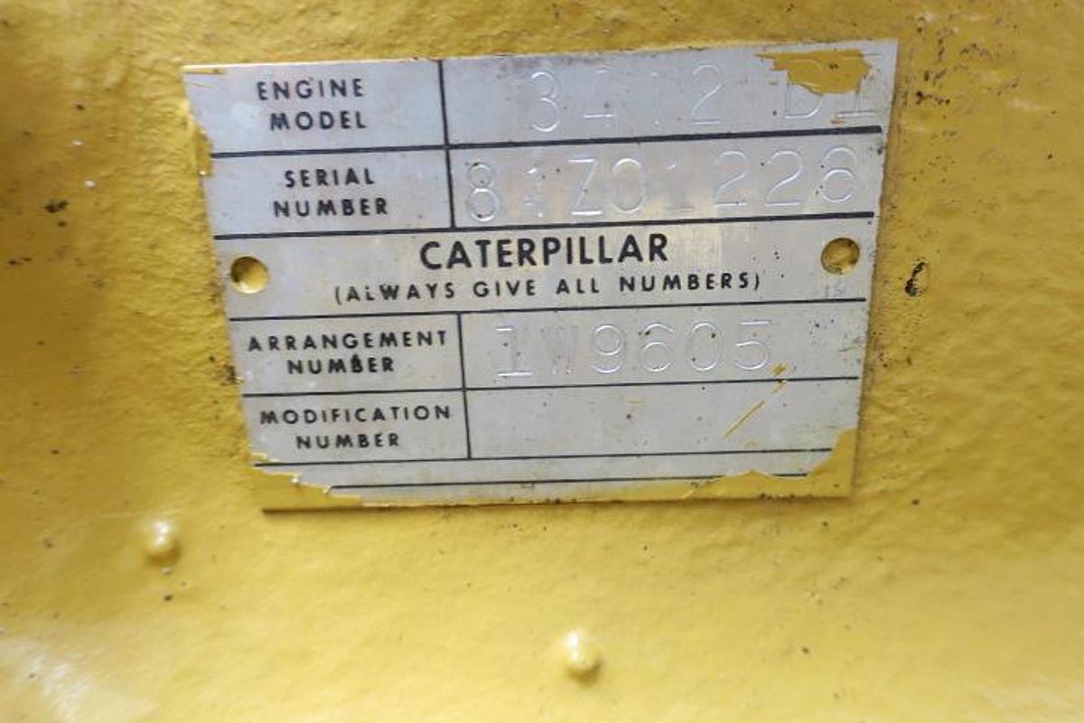 Used Caterpillar 3412 - 519/570 KVA