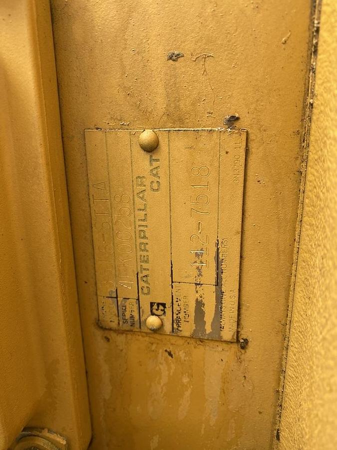 Used 1995 Caterpillar G3516 - 1025 KWe