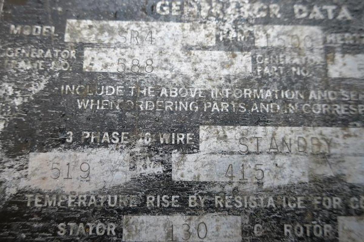 Used Caterpillar 3412 - 519/570 KVA