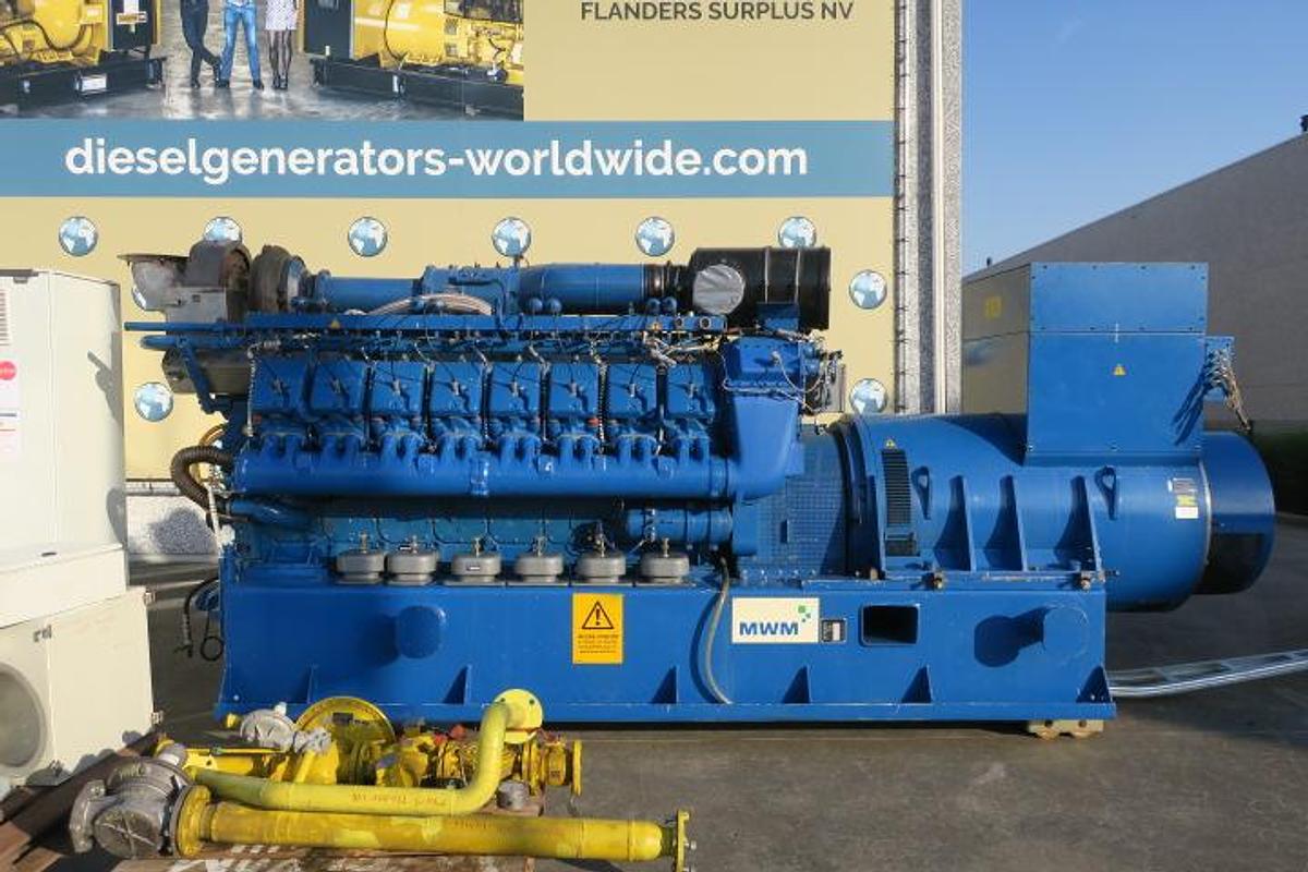 Used 2013 MWM TCG2020V16 - 1560 KWe