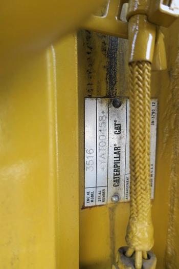 Used 2011 Caterpillar 3516B - 2500/2750 KVA