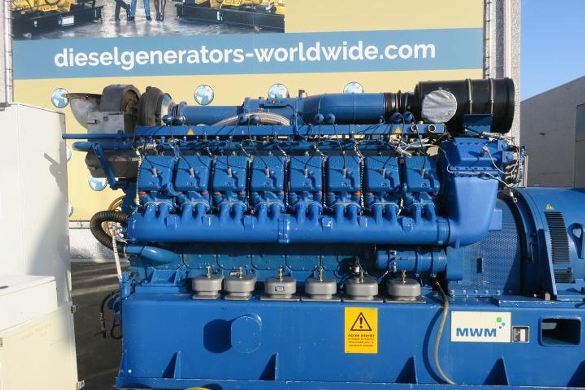 Used 2013 MWM TCG2020V16 - 1560 KWe