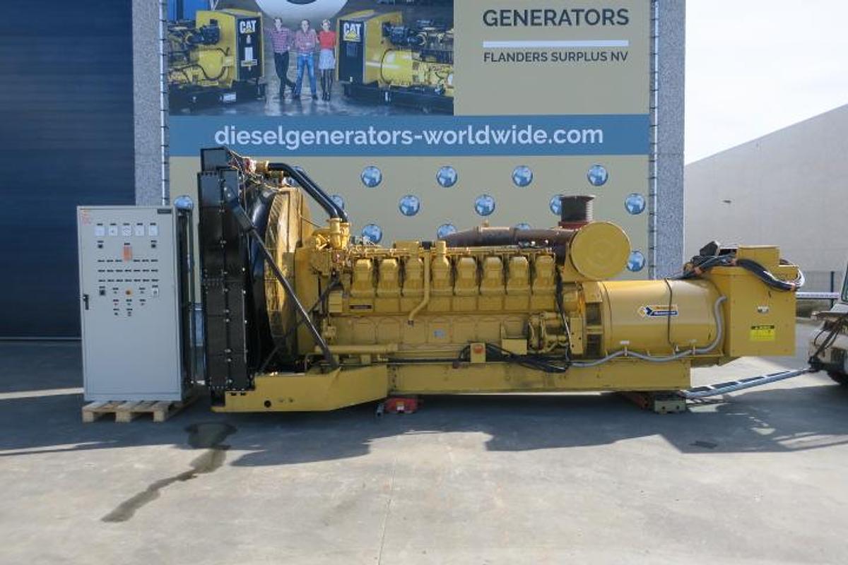 Used 1990 Caterpillar 3516A - 2000/2200 KVA