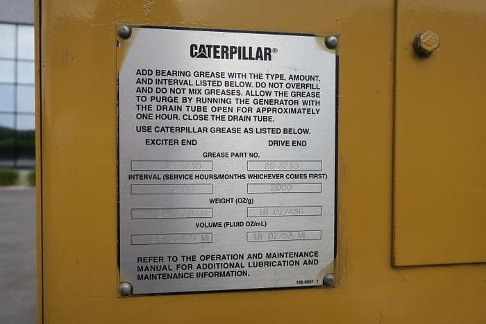 Used 2000 Caterpillar 3512B - 1875/2062 KVA