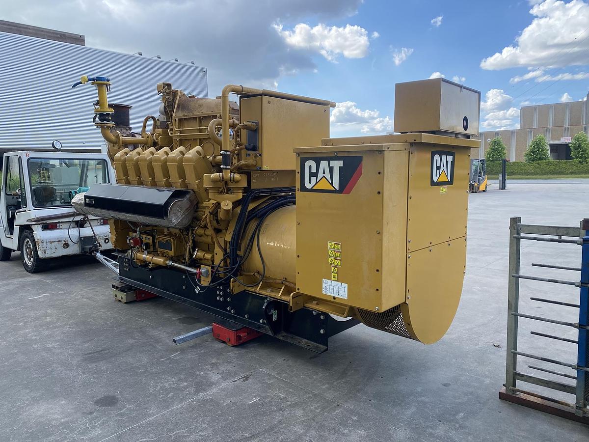 Used 2012 Caterpillar G3512E - 1000 KWe