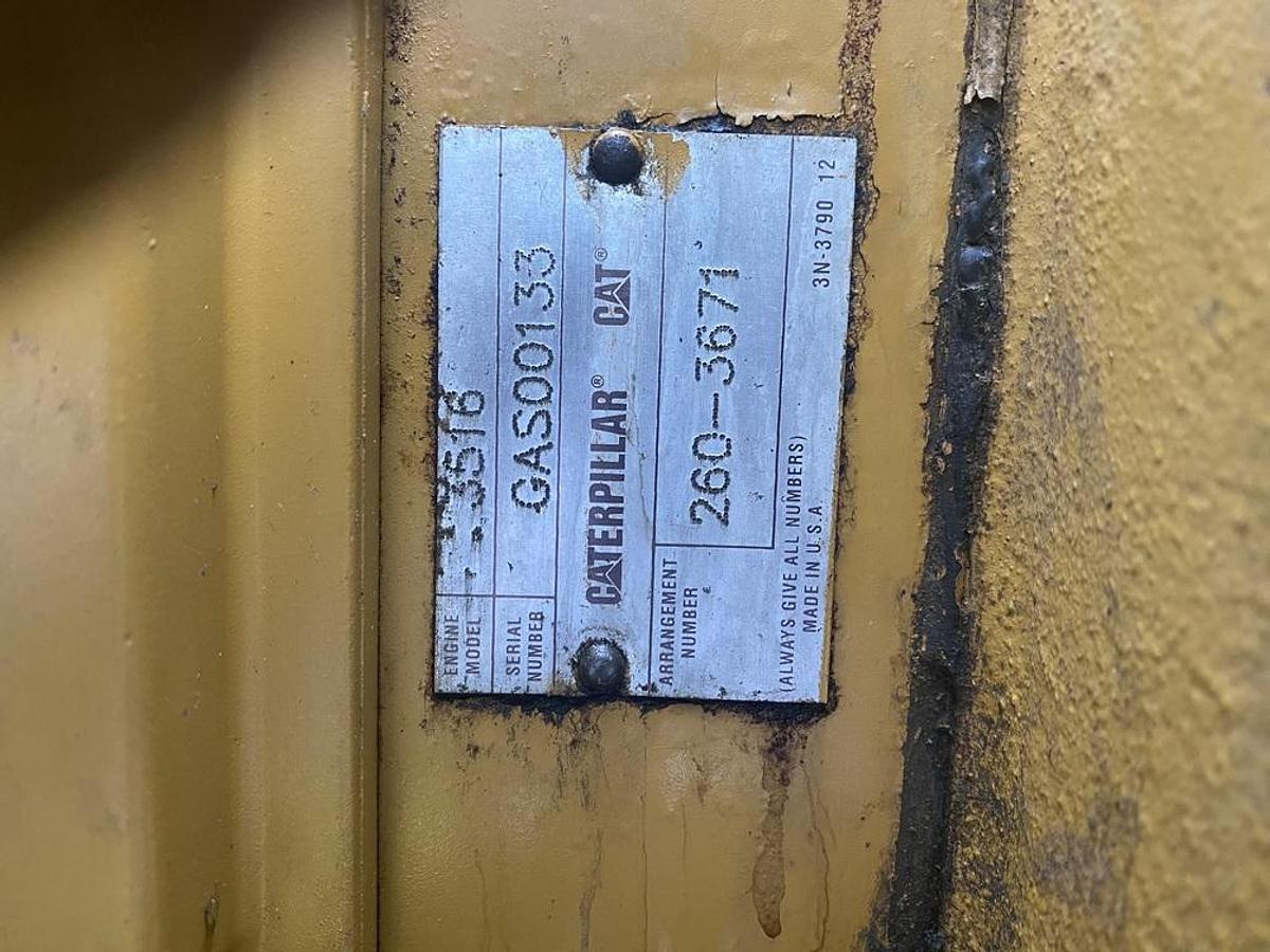 Used 2006 Caterpillar G3516E - 1600 KWe