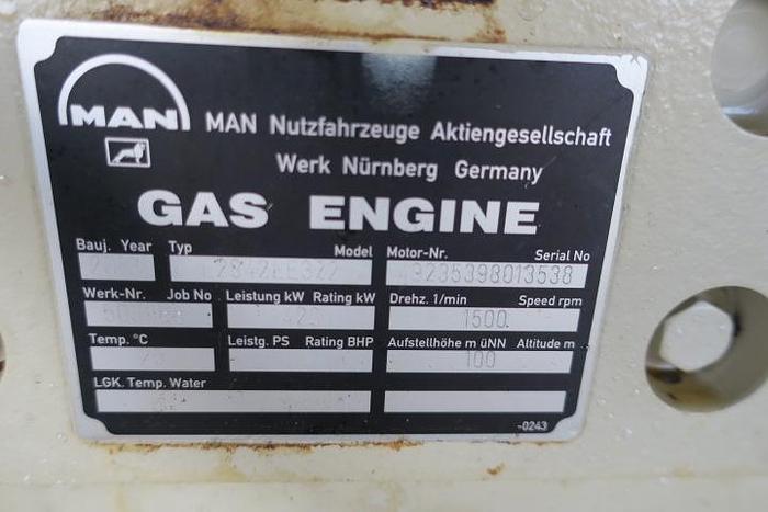 Used 2013 MAN 2842-LE322 - 400 KWe