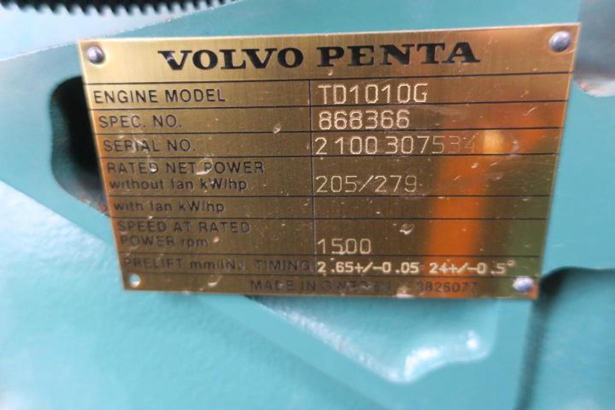 Used 1998 Volvo TD1010G -200/220 KVA